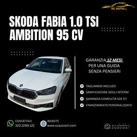 Skoda Fabia 1.0 TSI 95 CV Ambition PREZZO CON FINA