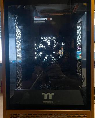 CASE THERMALTAKE TOWER 100 METALLIC GOLD