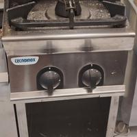 cucina 2 fuochi a gas 