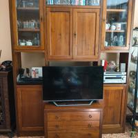 Mobile soggiorno in noce