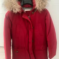 Parka mixture taglia S colore rosso