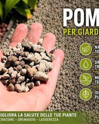 Pomice 3-8 mm per Giardinaggio