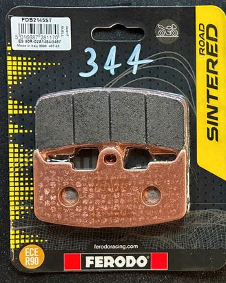 2 Pastiglie freno Ferodo sint Buell 984 - 1200