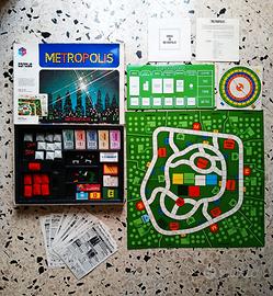 Gioco Da Tavolo Vintage Raro Metropolis Editoys