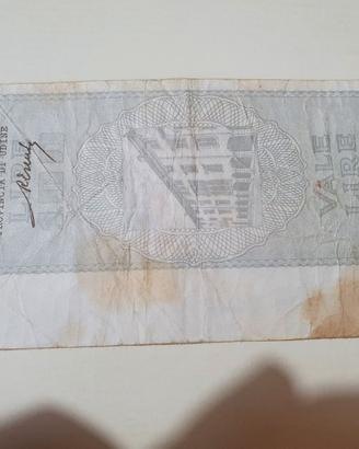 Mini assegno La Banca del Friuli