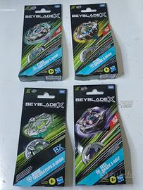 Beyblade X - 4 Beyblade single booster Set