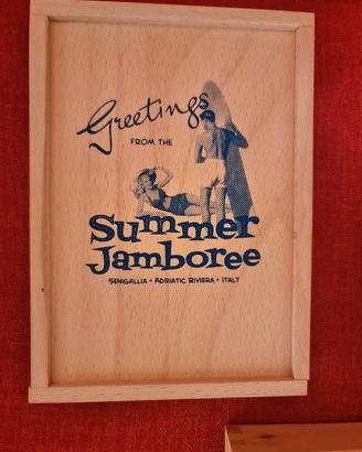 5 Scatole in legno Summer Jamboree