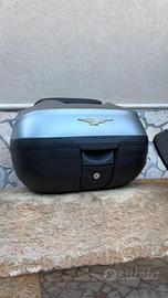 Bauletto + Portapacchi Moto Guzzi V100 Mandello