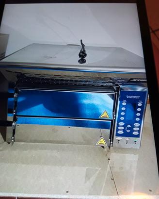 forno elettrico in acciaio con pietra laviga