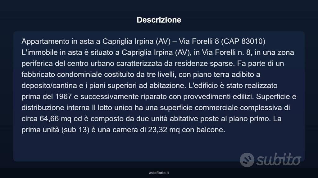 Appartamento – Capriglia Irpina, San Felice - Vista 4
