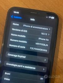 apple iphone XR 256gb