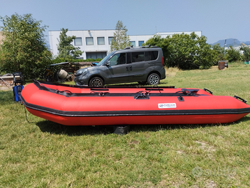 Gommone più motore elettrico