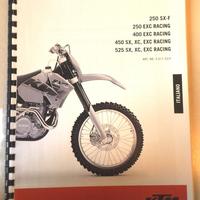 Manuale uso/manutenzione KTM dal 2006 in avanti