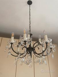 Lampadario a goccia anni 50/60