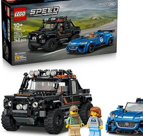 LEGO Speed Champions Jaguar Project 7 e Land Rover