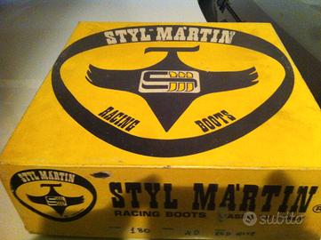 stivali moto vintage