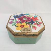 scatola di latta ottagonale