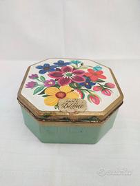 scatola di latta ottagonale