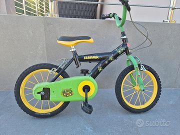 Bici Bambino Team Ninja 3-6 anni