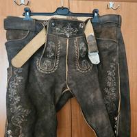 Pantaloni da uomo in vera pelle