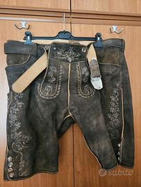 Pantaloni da uomo in vera pelle