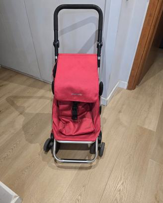 CARRELLO SPESA FOPPAPEDRETTI ROSSO - usato