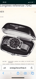 Ricerco Scatola box Longines