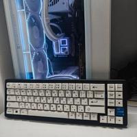 Yunzii AL71 Tastiera Custom Outemu Silent Peach