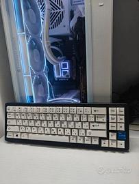 Yunzii AL71 Tastiera Custom Outemu Silent Peach