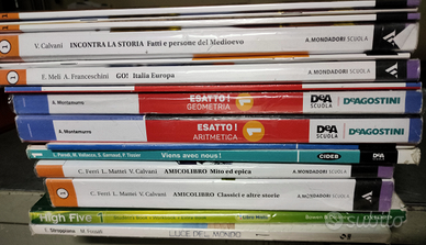 Libri scolastici usati prima media