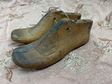 ANTICHE FORME DA SCARPE PER UOMO ORIGINALI IN LEGN