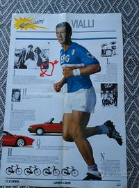 Poster calcio di Gianluca Vialli alla Sampdoria