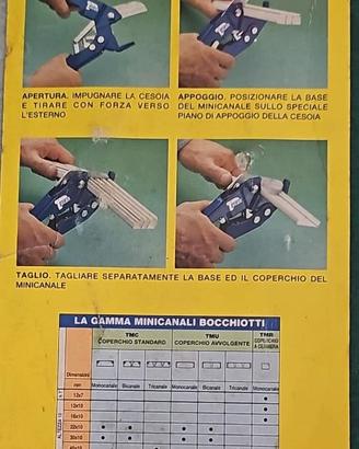 cesoia tucan tubi e canaline plastica