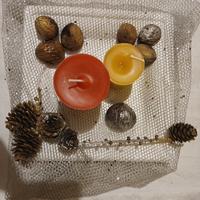 Centrotavola Artigianali con candele fatte a mano