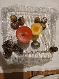 Centrotavola Artigianali con candele fatte a mano