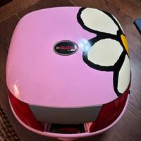 Bauletto Givi rosa grafica Guru