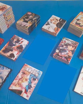 Fumetti giapponesi manga (serie non complete)