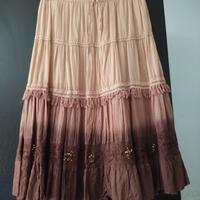 gonna lunga in stile etnico