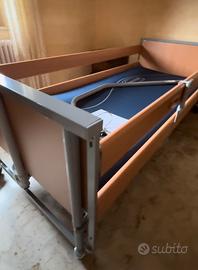 Letto elettrico ortopedico con materassino