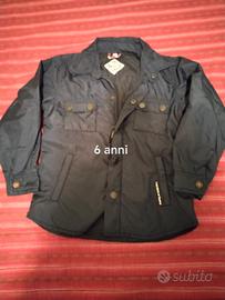 giubbini jeans, blu antivento 