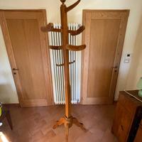appendiabiti in legno massello 