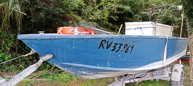 Barca da pesca con licenza rv acque interne