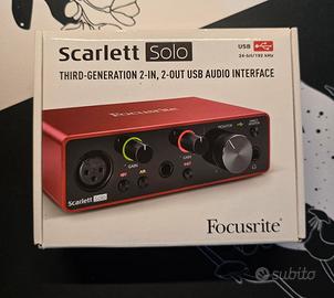 Focusrite Scarlett Solo 3rd Gen