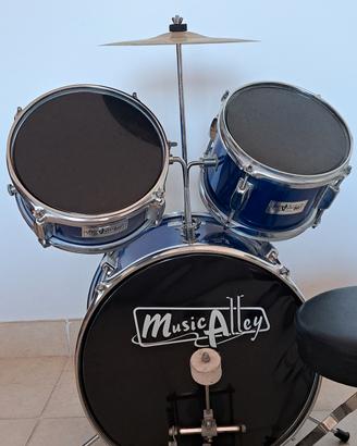batteria da bambino set completo come nuovo!