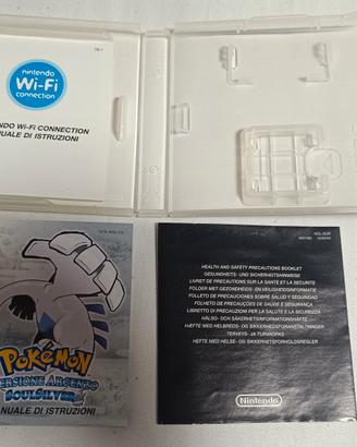 Custodia Pokemon Soulsilver con Libretti Nintendo 