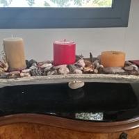 Tegola porta candele