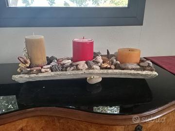 Tegola porta candele