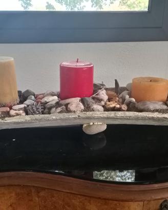 Tegola porta candele