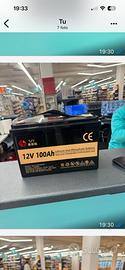 Batteria litio ricaricabile 12v 100Ah