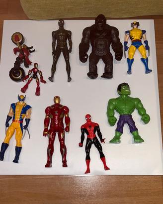 Lotto Action Figure Marvel e King Kong